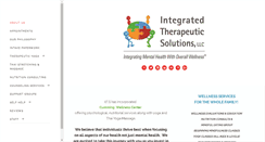 Desktop Screenshot of integratedtherapeuticsolutions.com