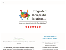 Tablet Screenshot of integratedtherapeuticsolutions.com